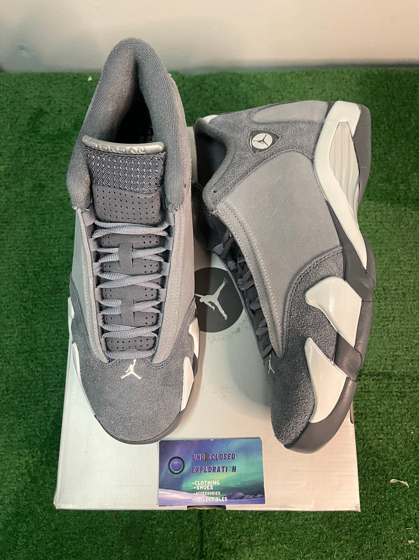 Jordan 14 flint Grey