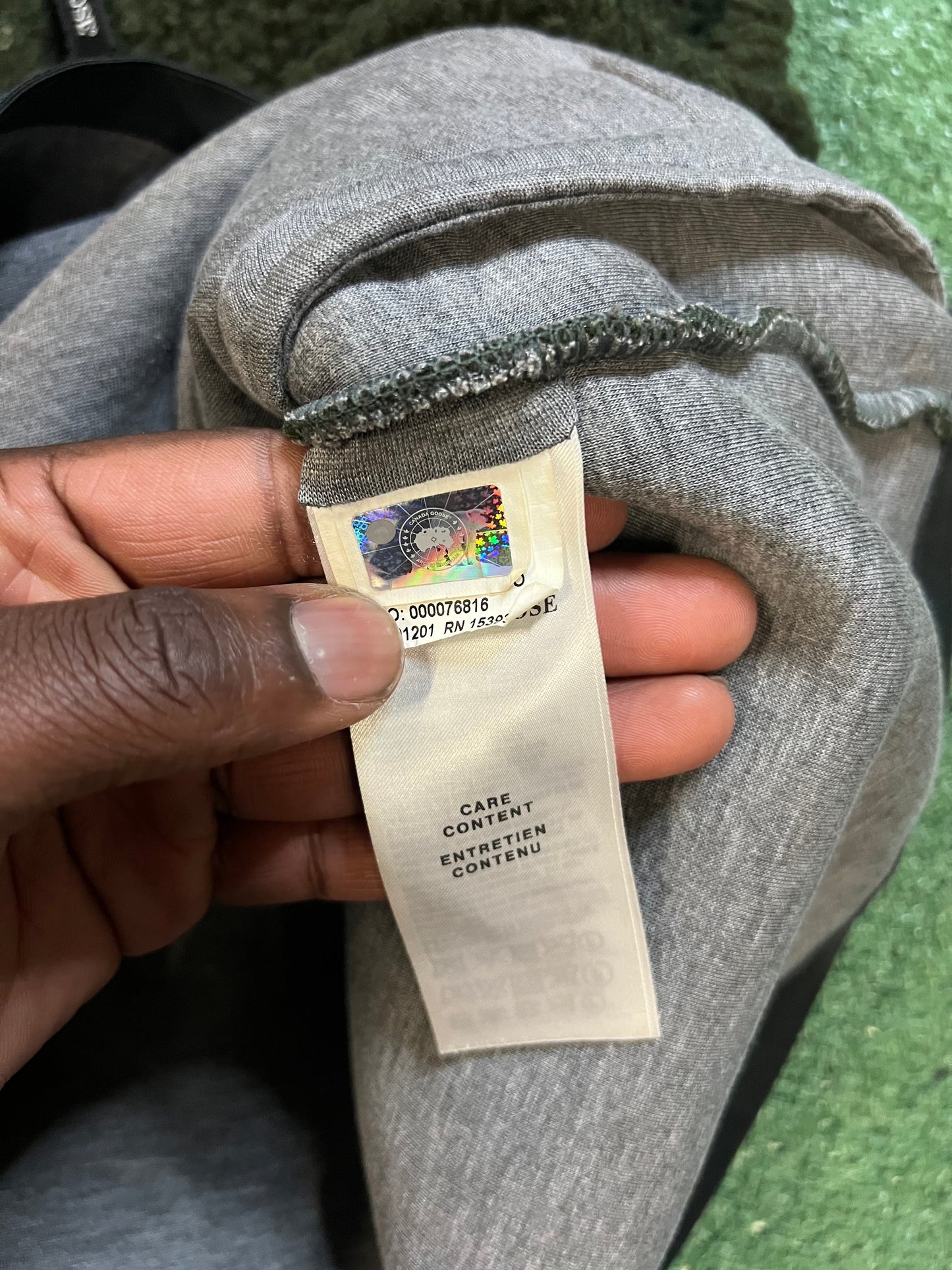 Canada Goose Renfrew Fleece dark green Pullover