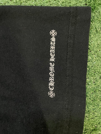 Chrome Hearts horseshoe black tee