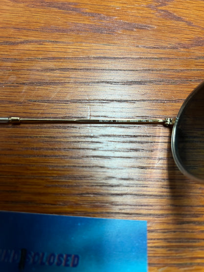 Rayban oval double bridge sunglasses