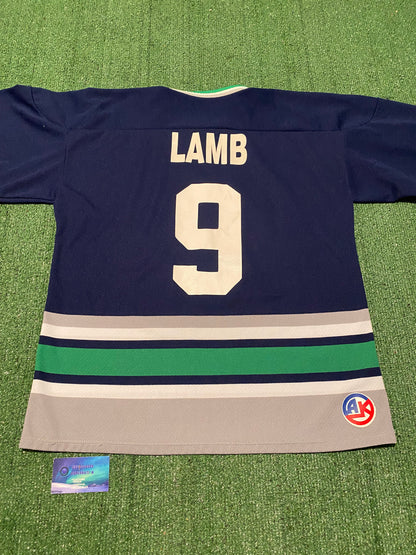 Rare vintage Windows 2000 Microsoft Hockey Challenge Kyle Lamb Jersey