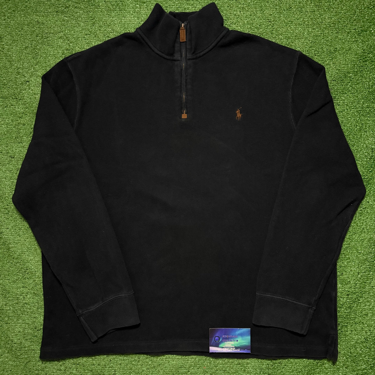 Polo Ralph Lauren Quarter Zip Fleece Black