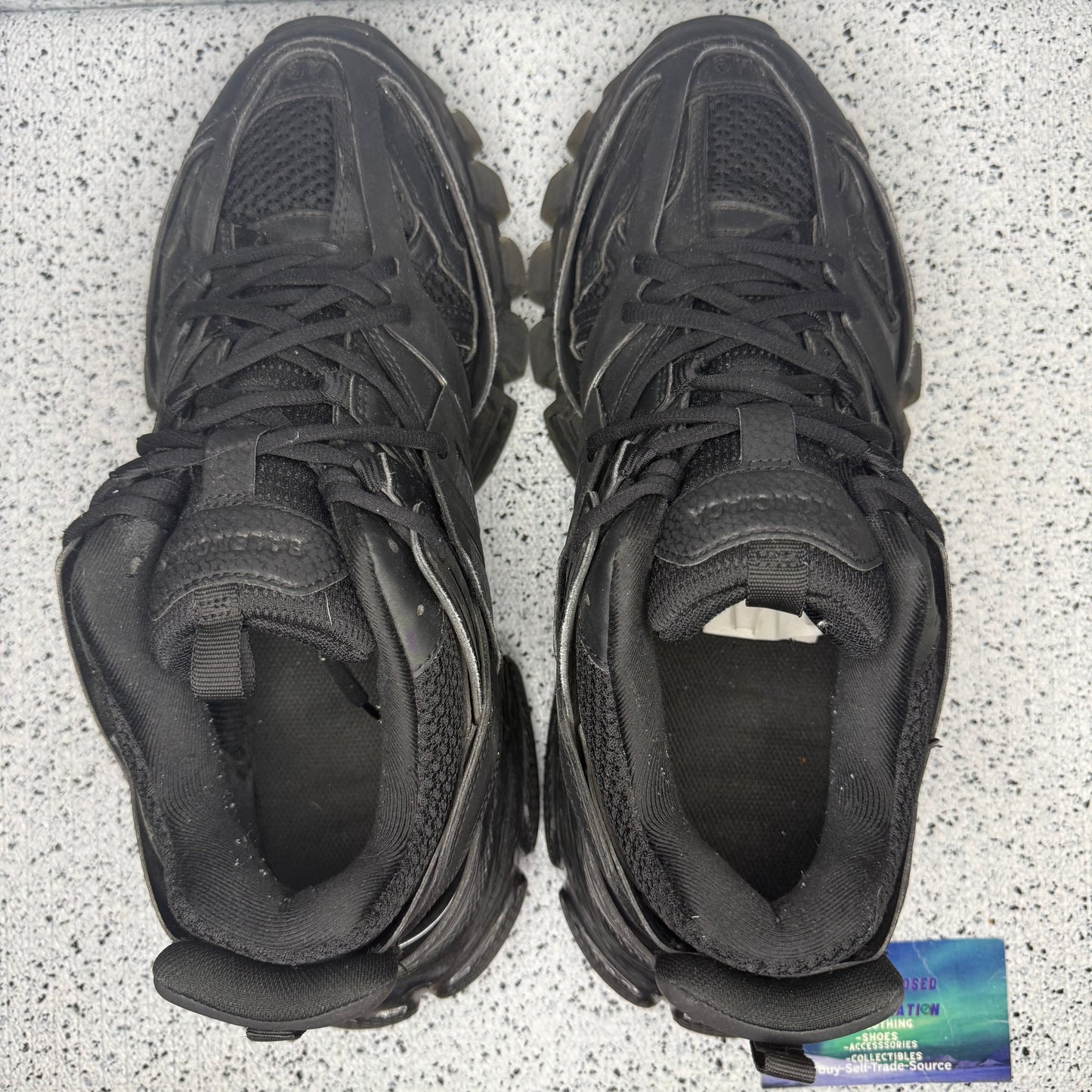 Balenciaga Track Black 10 Men “Preowned”