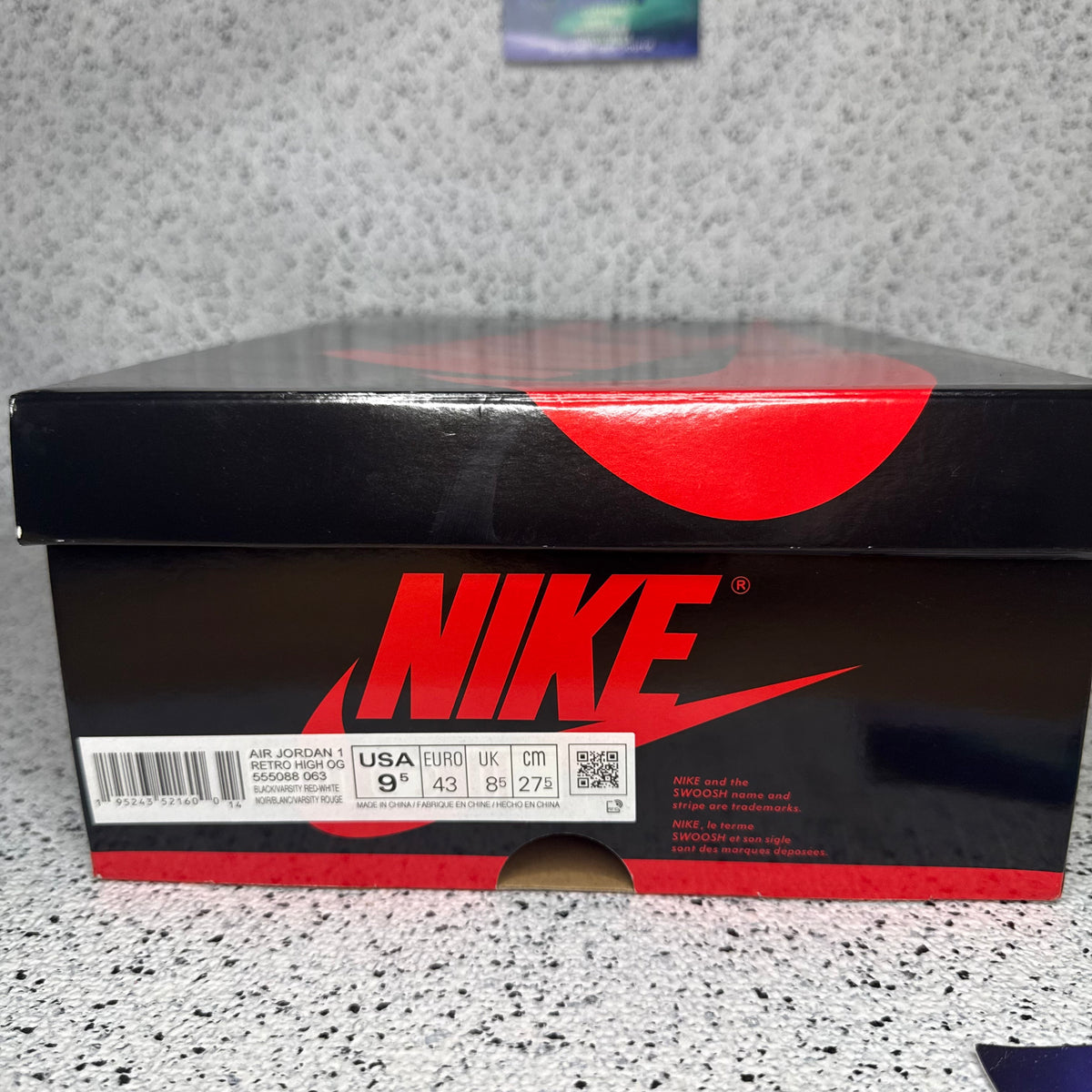 Jordan 1 Patent Bred