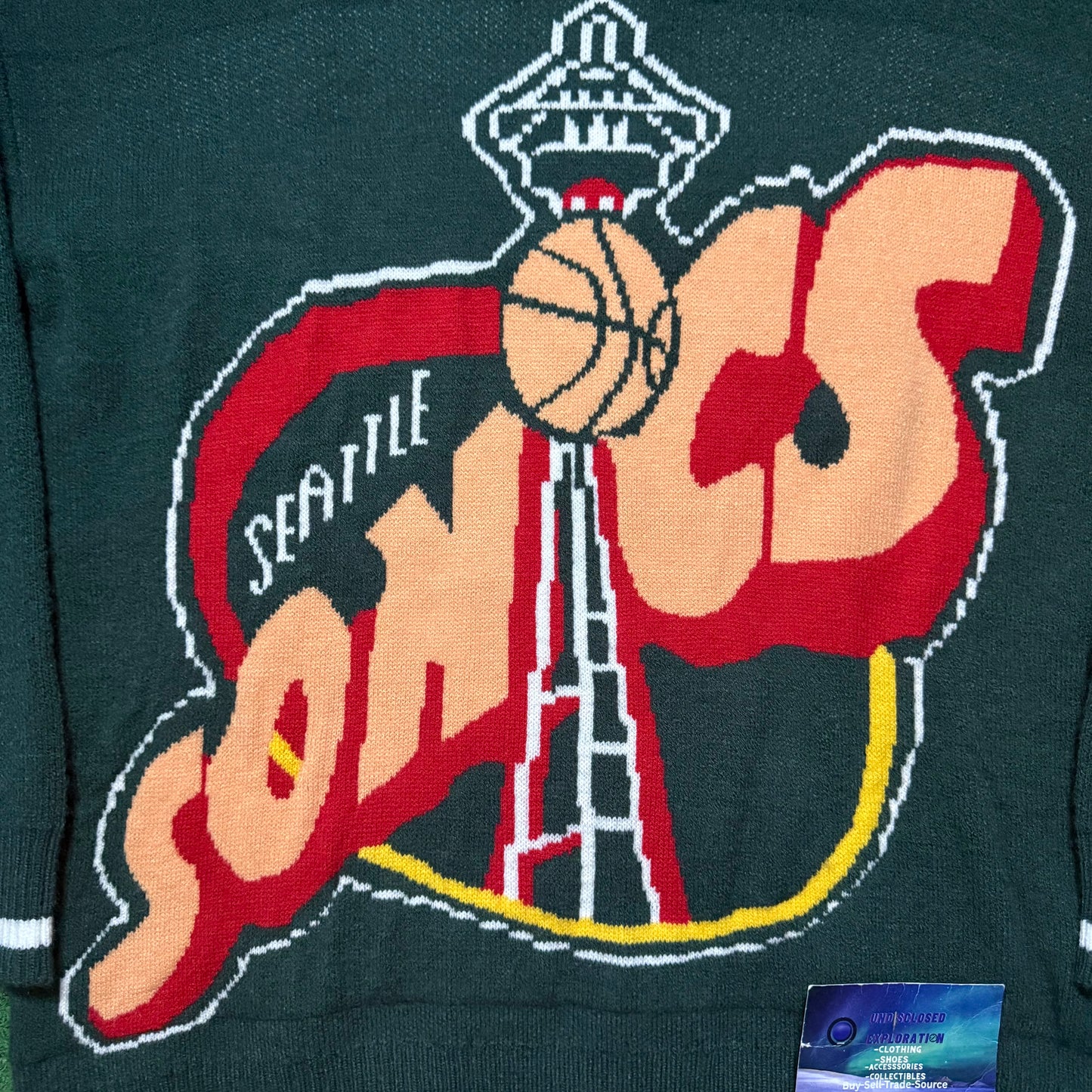 Seattle SuperSonics Knit Sweater