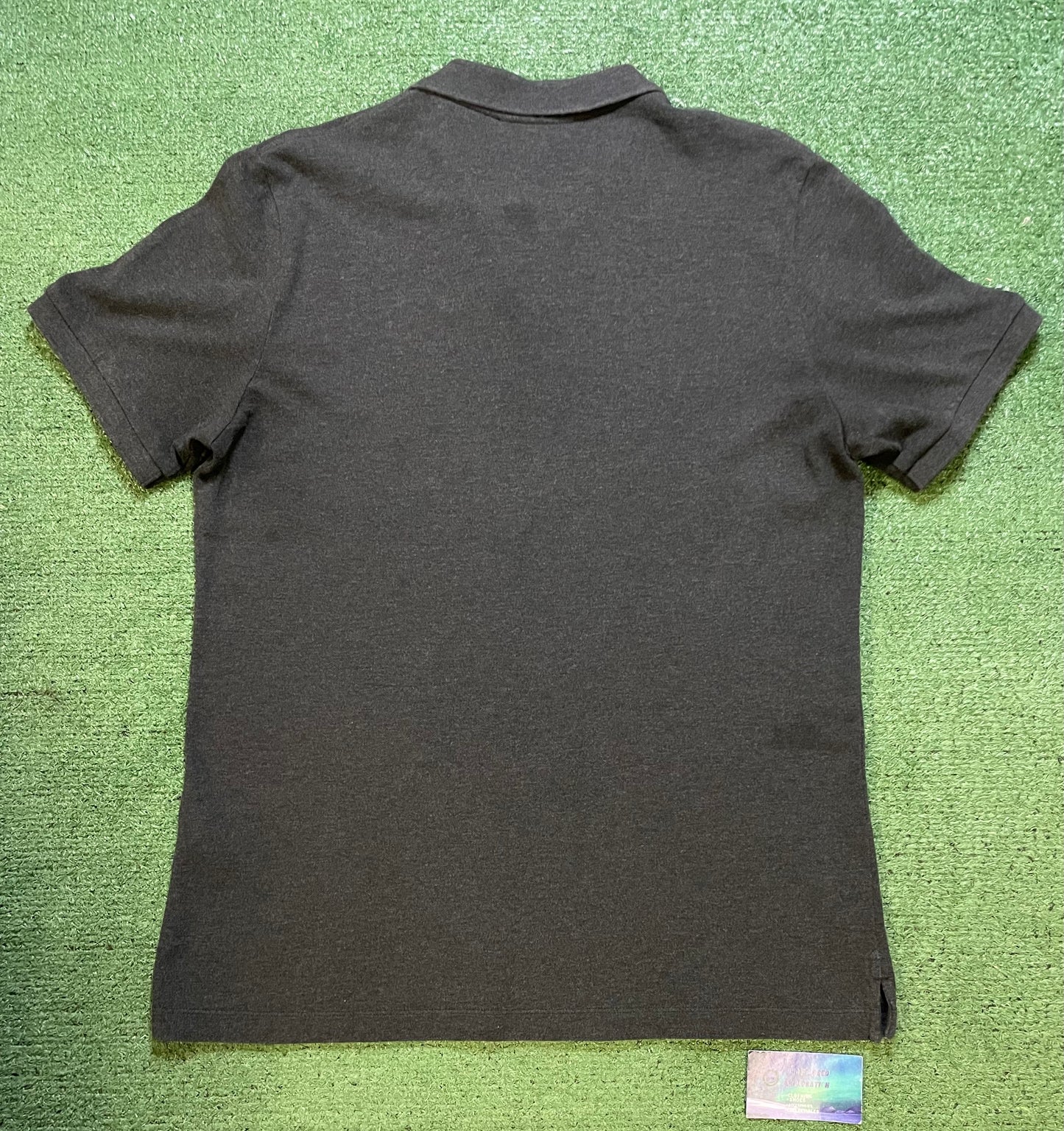 Burberry grey polo