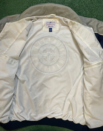 Vintage 1990s Seattle Mariners windbreaker zip up jacket