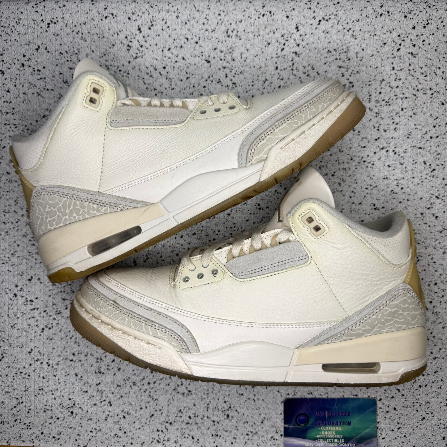 Jordan 3 Craft Ivory 10 Men “Preowned”