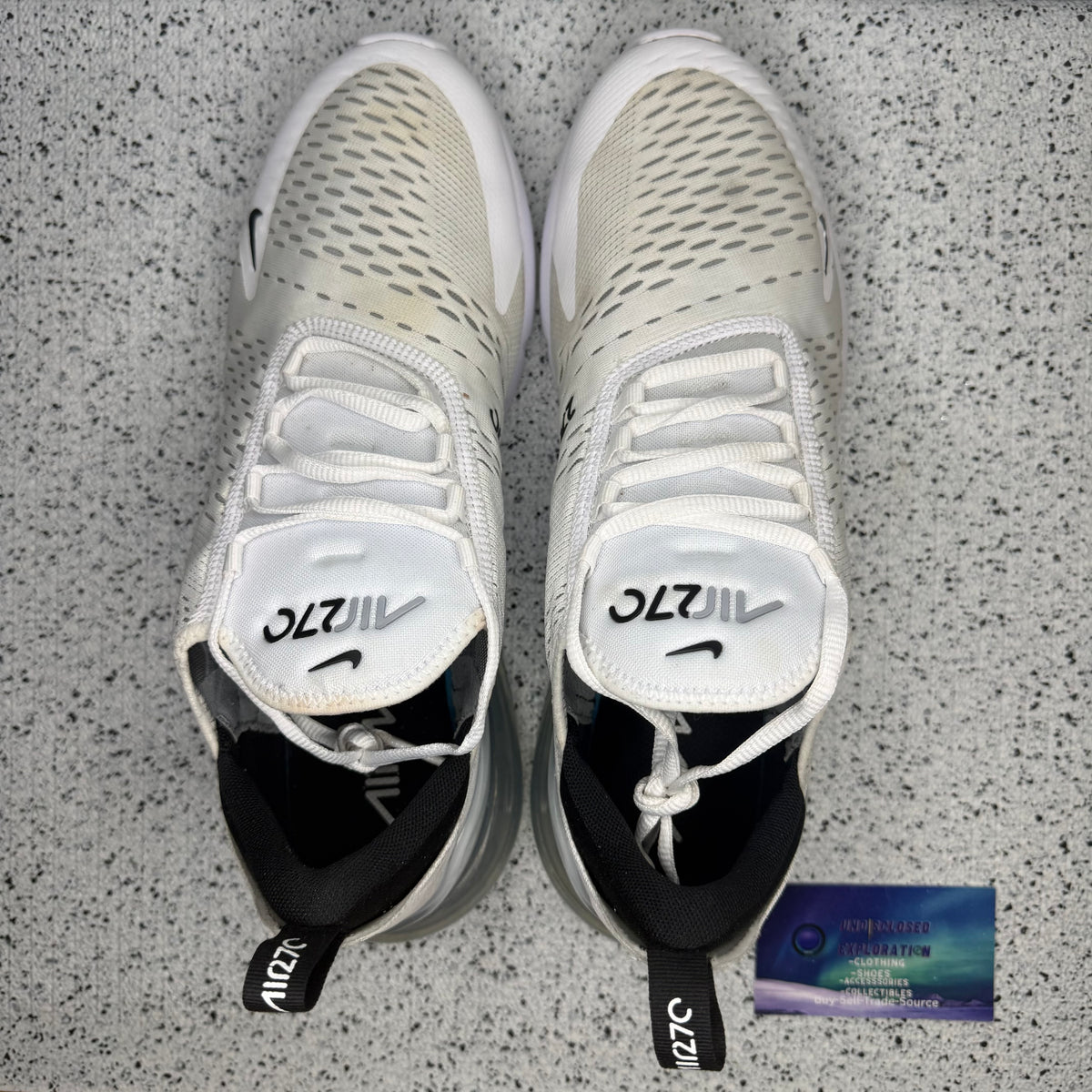 Nike Air Max 270 White 10 Men “Preowned”