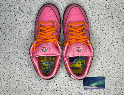 Nike Dunk SB Low PowerPuff Girls Blossom 10 Men/11.5 Women “Preowned”