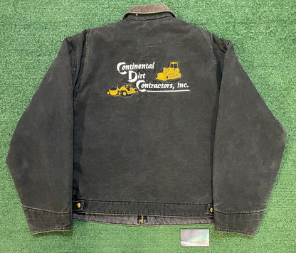Vintage 1990s Carhartt Detroit gravel gray Detroit jacket