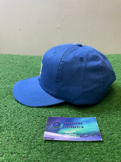 American Eagle AE iconic blue and white dad hat