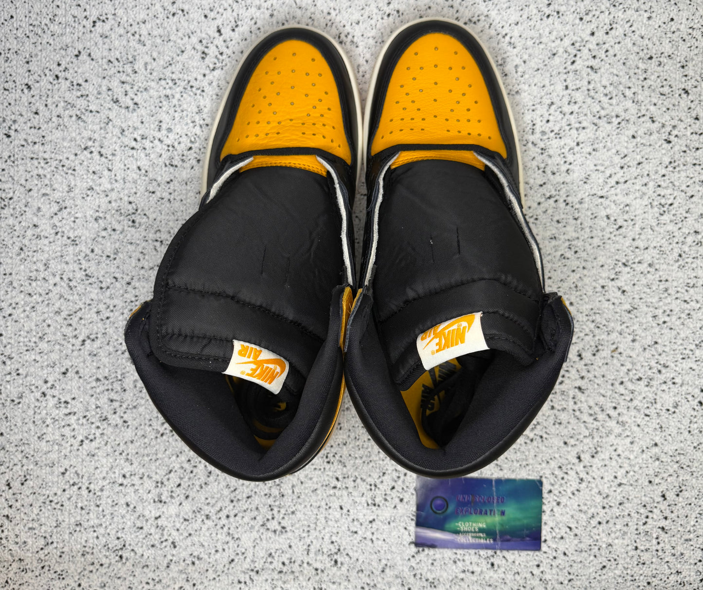 Jordan 1 Yellow Toe Taxi