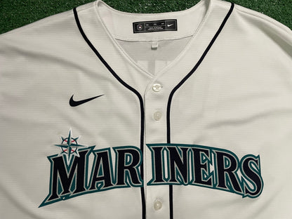 Seattle Mariners Nike Ichiro Suzuki #51 white jersey