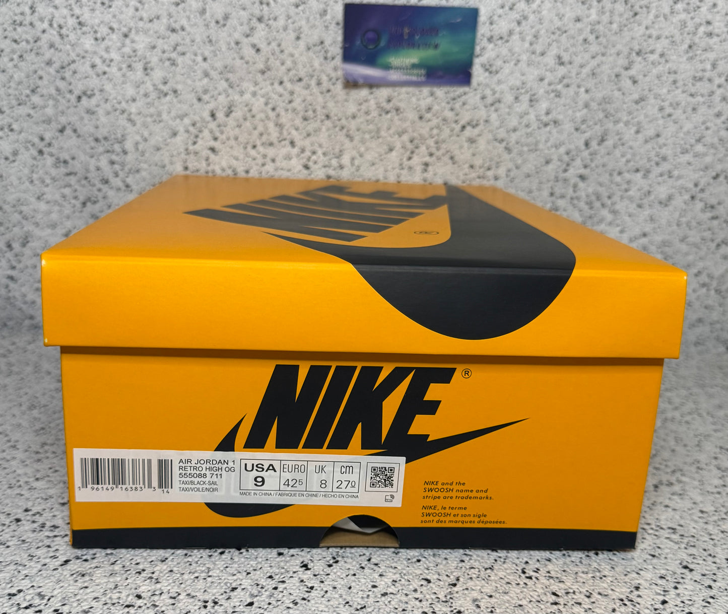 Jordan 1 Yellow Toe