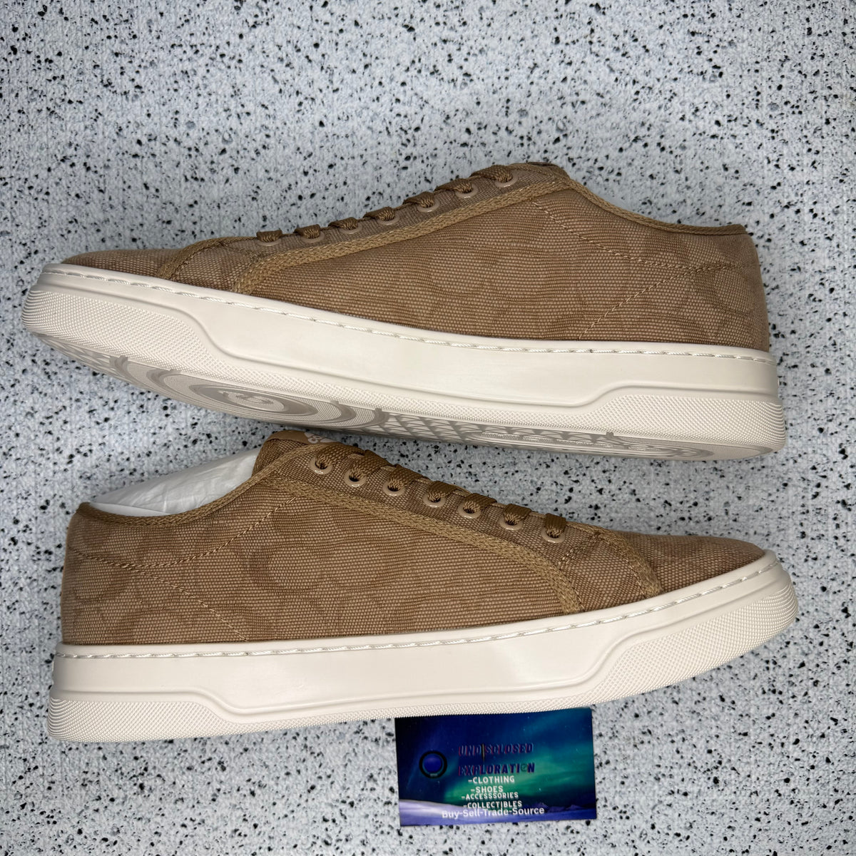 Coach Signature Canvas Sneakers