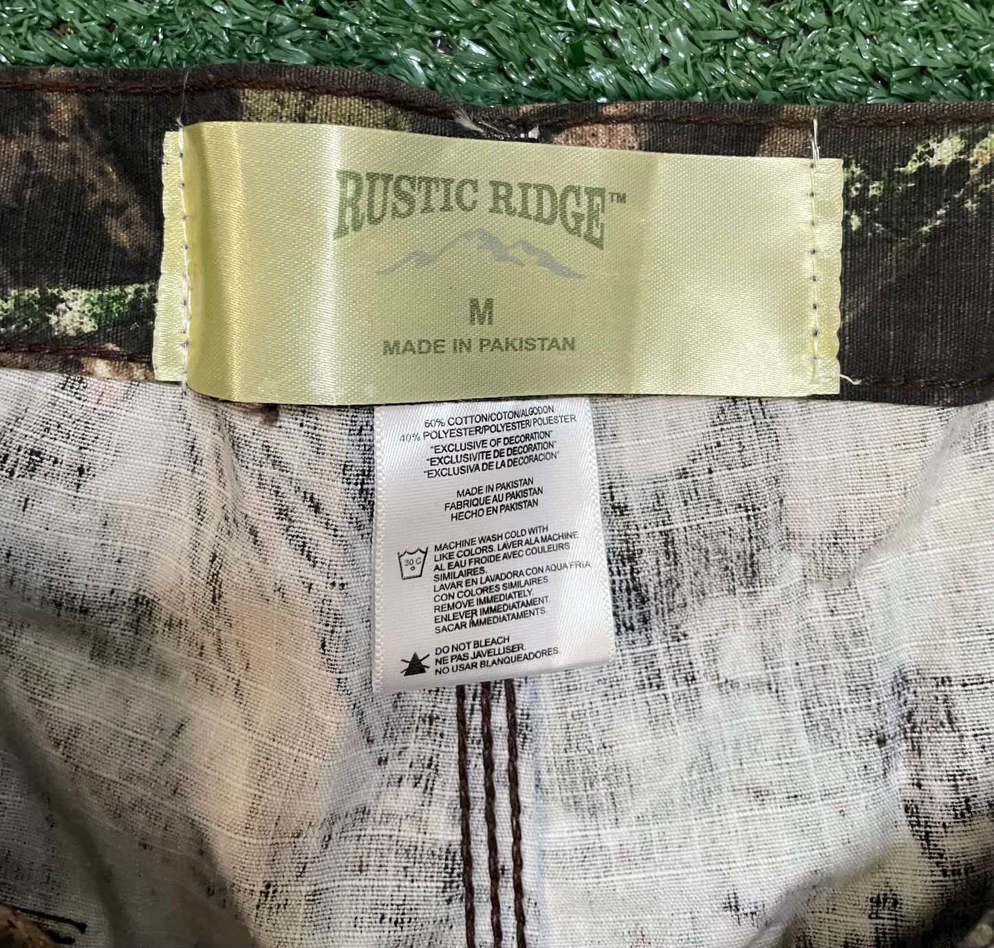 Vintage camo cargo pants