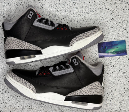 Jordan 3 Black Cement 9.5 Men/11 Women “Preowned”
