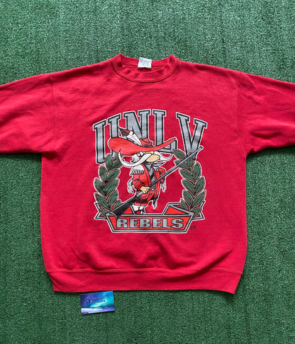 Vintage Unlv rebels Crewneck