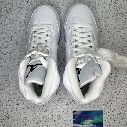 Jordan 5 White Metallic