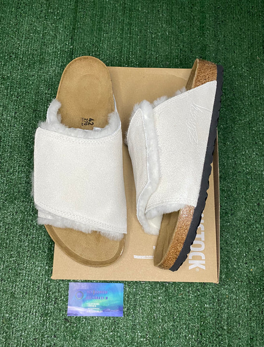 Stussy x Birkenstock solana bone