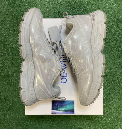 Off White be right back transparent grey size 9men/10.5women(EU 42)