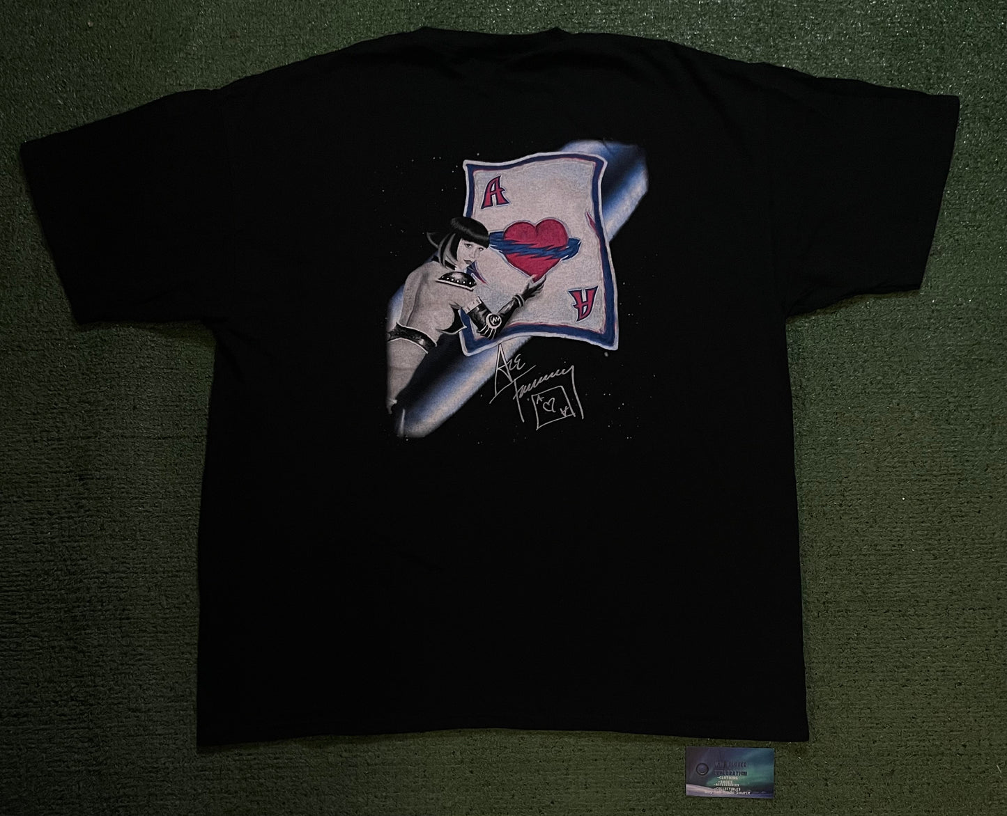 Vintage 2000s Ace Frehley Rocket KISS ride tour tee