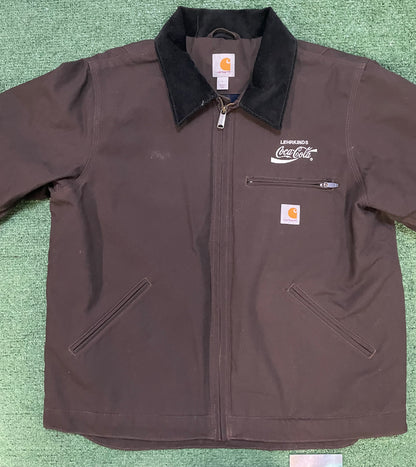 Vintage Carhartt dark brown Detroit jacket