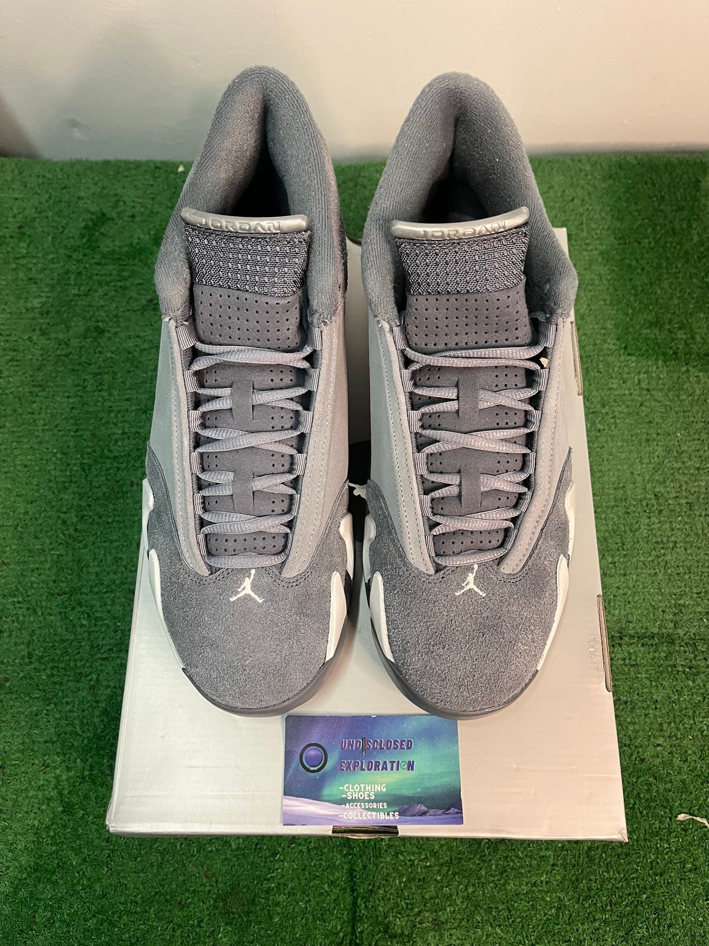 Jordan 14 flint Grey