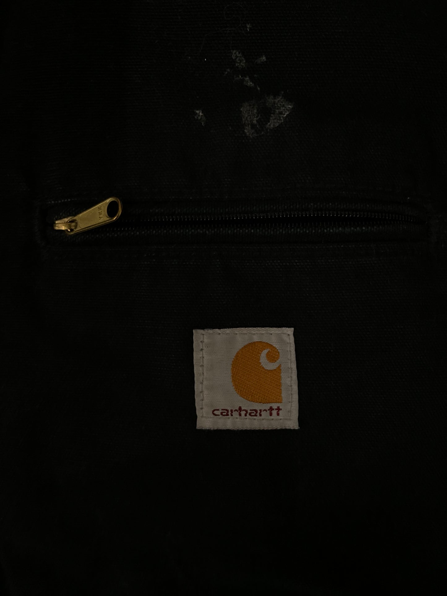 Vintage Carhartt black Detroit jacket