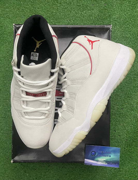 Jordan 11 Platinum Tint 11 Men/12.5 Women “Preowned”