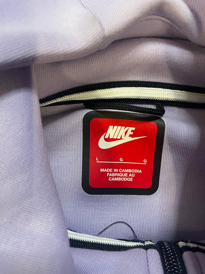 Nike tech fleece lavender hoodie