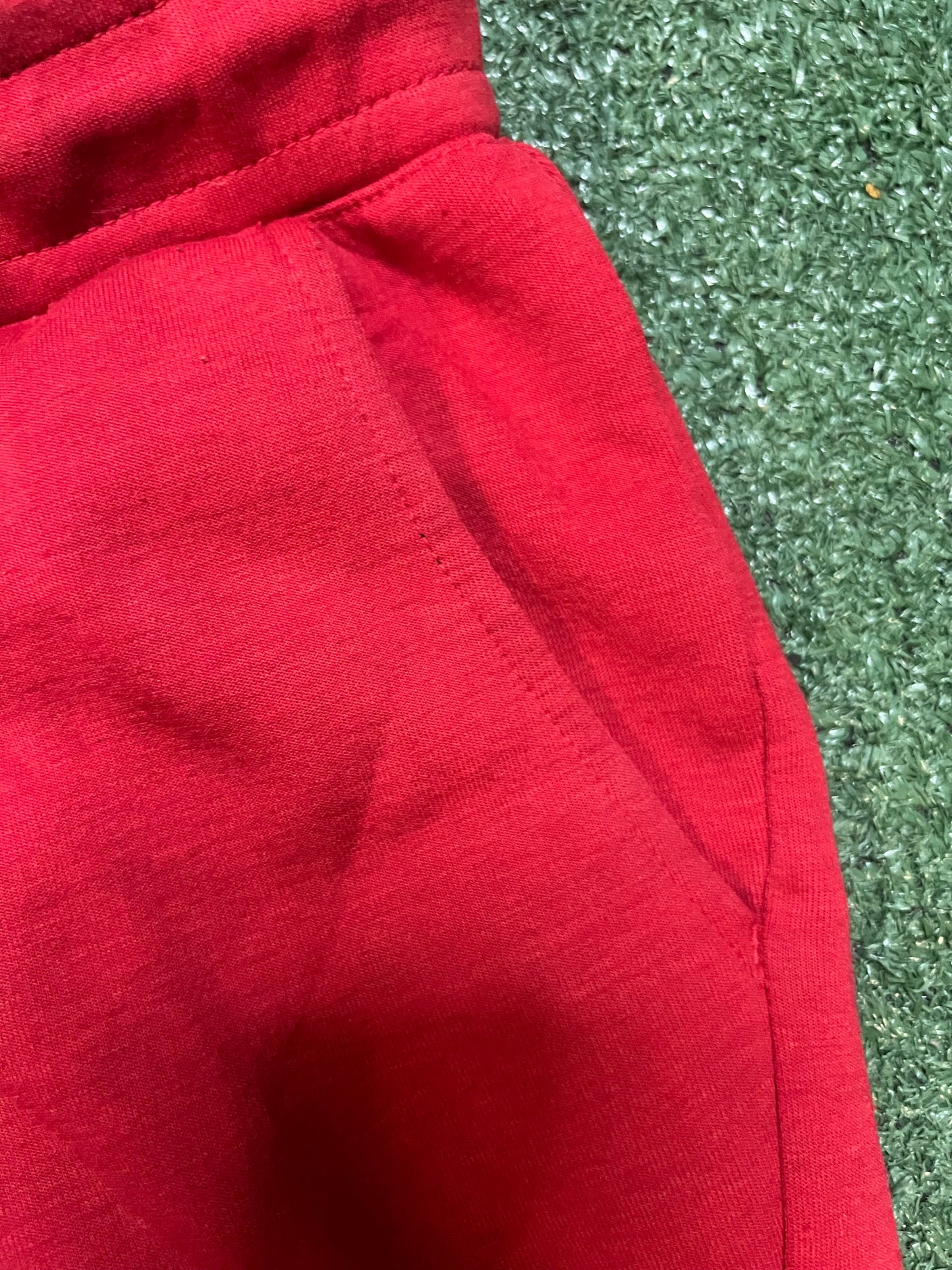 Nike tech fleece red sweatpants