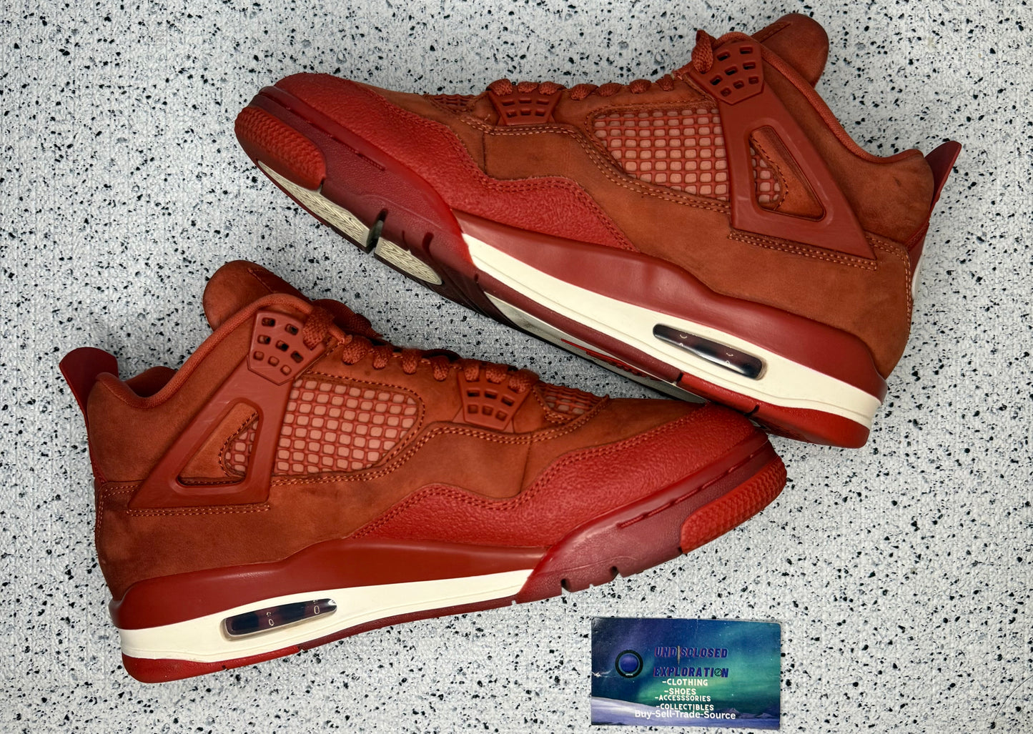 Jordan 4 Brick By Brick 8.5 Men/10 Women “Preowned”
