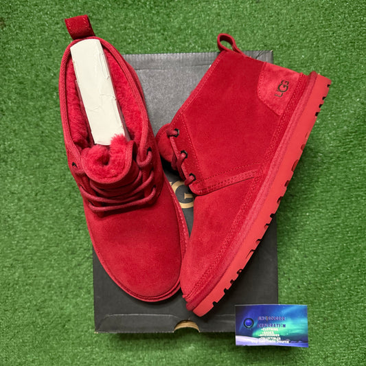 UGG Neumel Boot Samba Red 9 Men “Preowned”