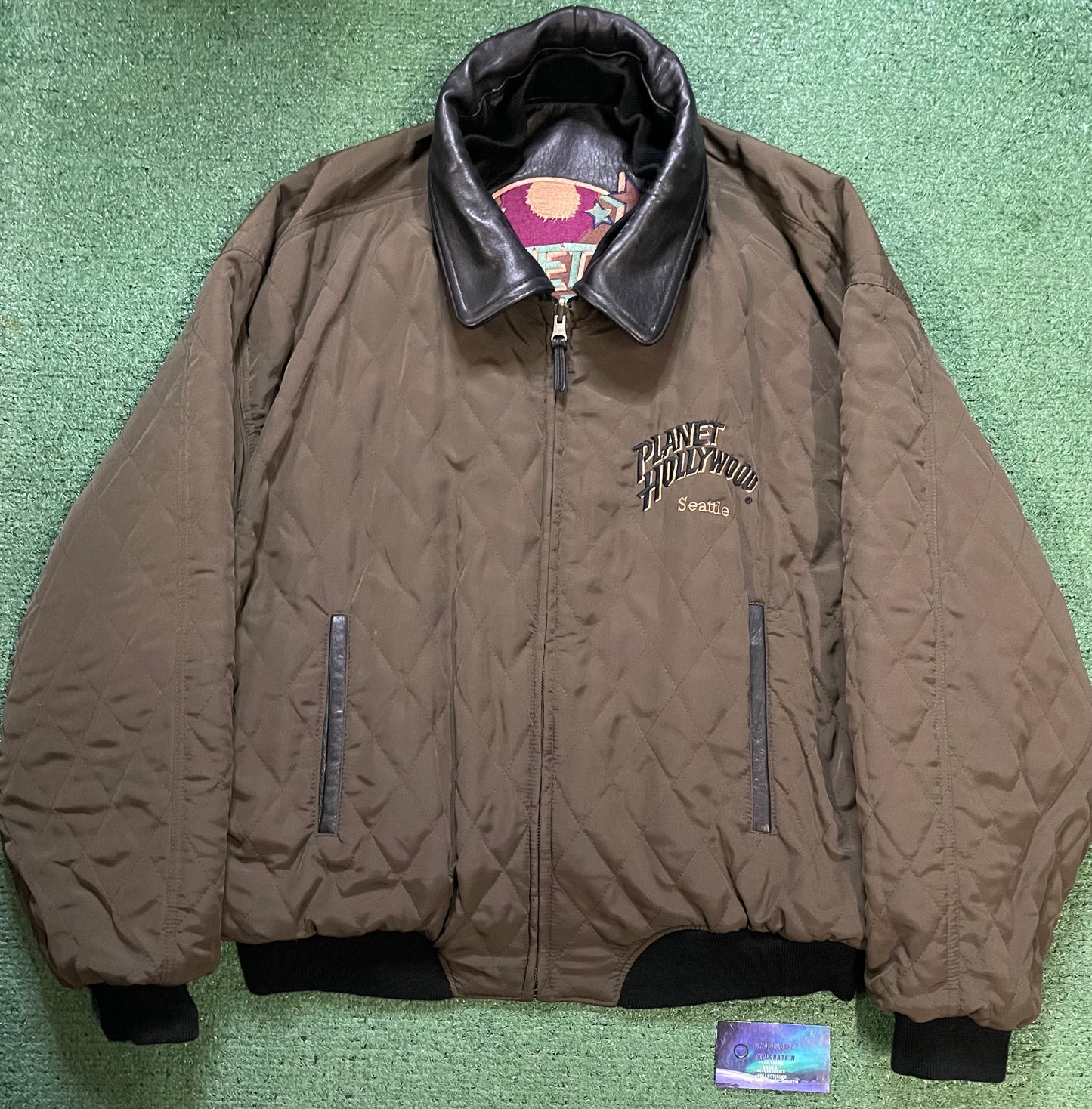 Vintage 1990s Planet Hollywood Seattle reversible jacket