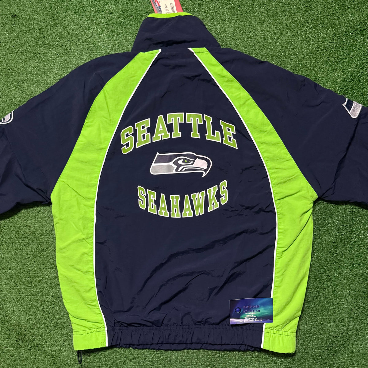Seattle Seahawks Quarter Zip Pullover