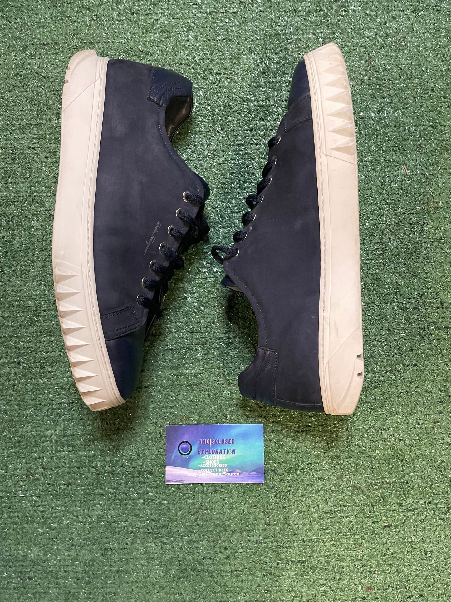 Salvatore Ferragamo cube leather size 9.5men/11women