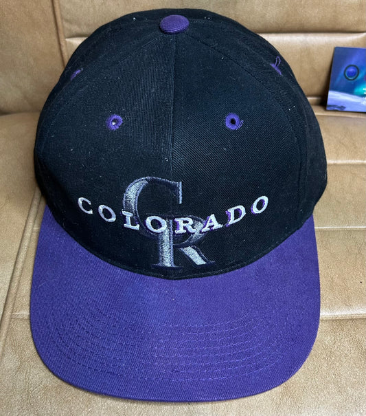 Vintage 1990s Colorado Rockies hat