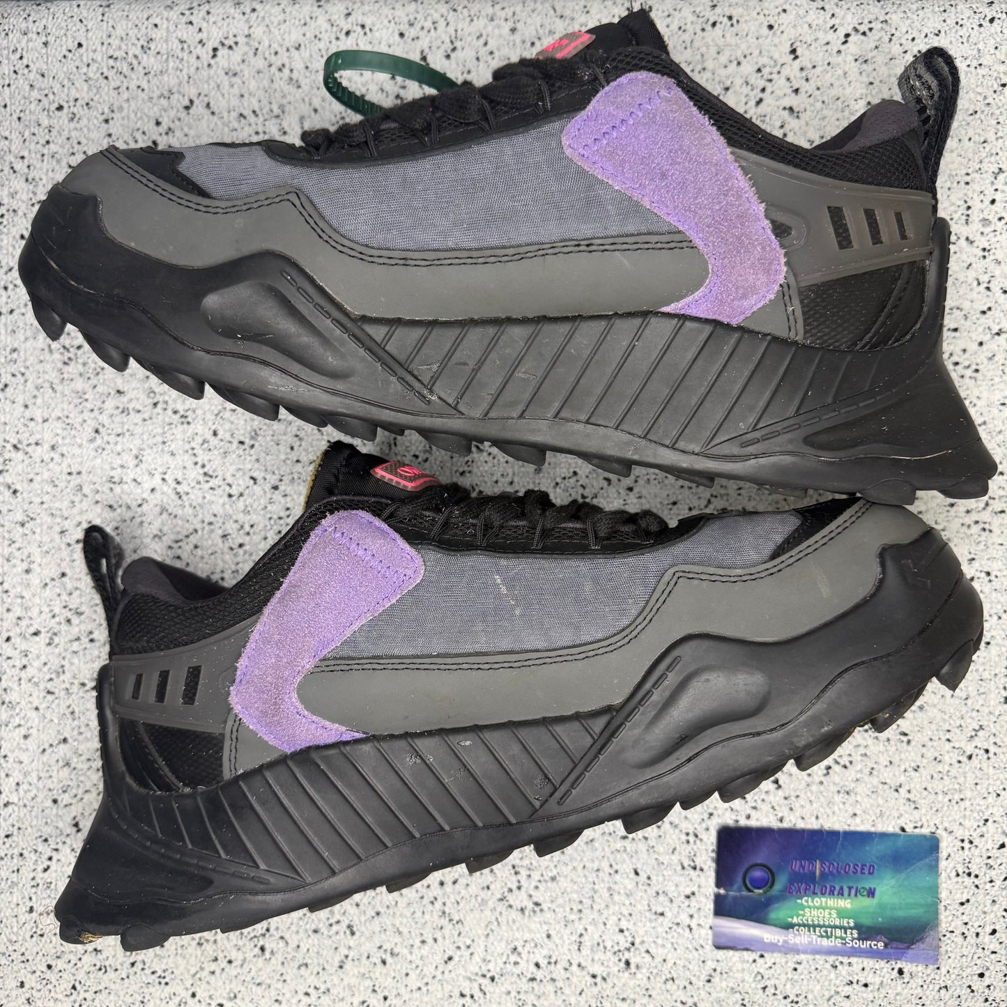 Off-White ODSY-1000 Black 12 Men/45 EU “Preowned”