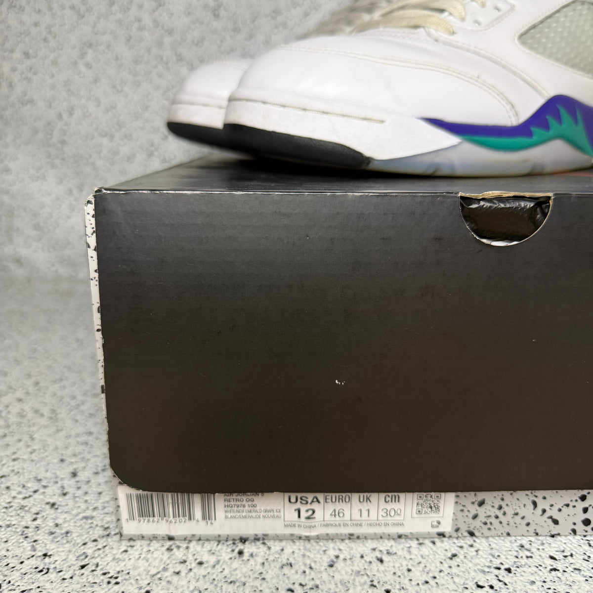 Jordan 5 Grape 12 Men “Preowned”