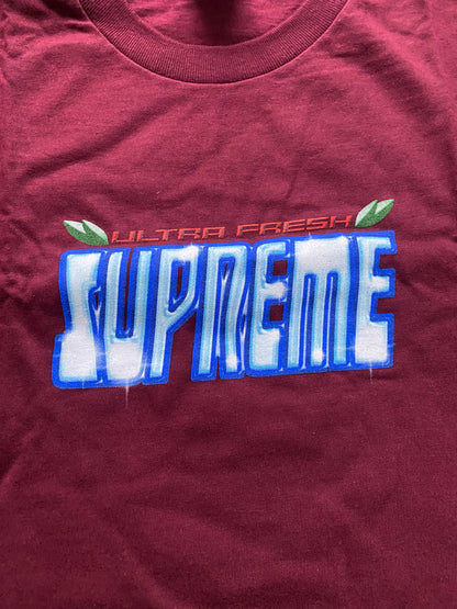 Supreme Ultra Fresh Burgundy tee