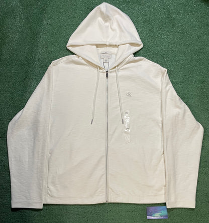 Calvin Klein Jeans Blend Boucle cream Hoodie