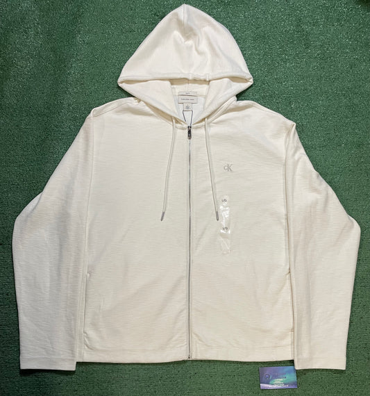 Calvin Klein Jeans Blend Boucle cream Hoodie