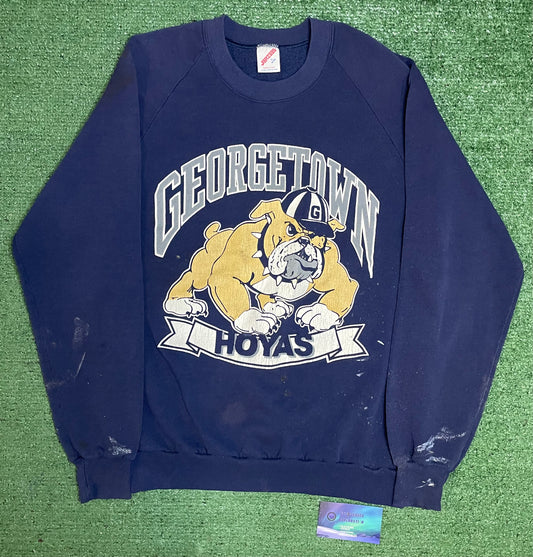Vintage 1990s Georgetown Hoyas crewneck