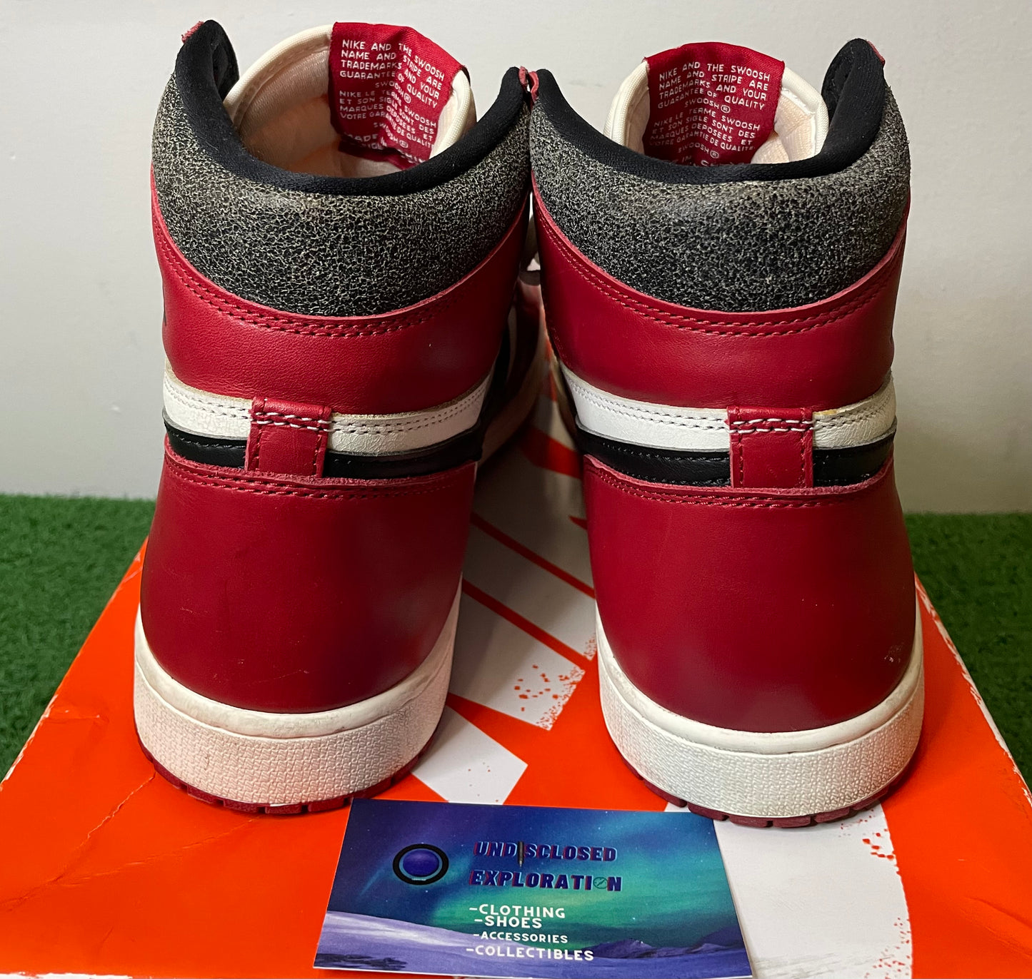 Jordan 1 high lost found size 13men/14.5women