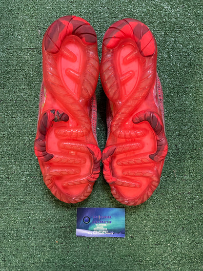 Nike flyknit vapormax team red size 10men/11.5women