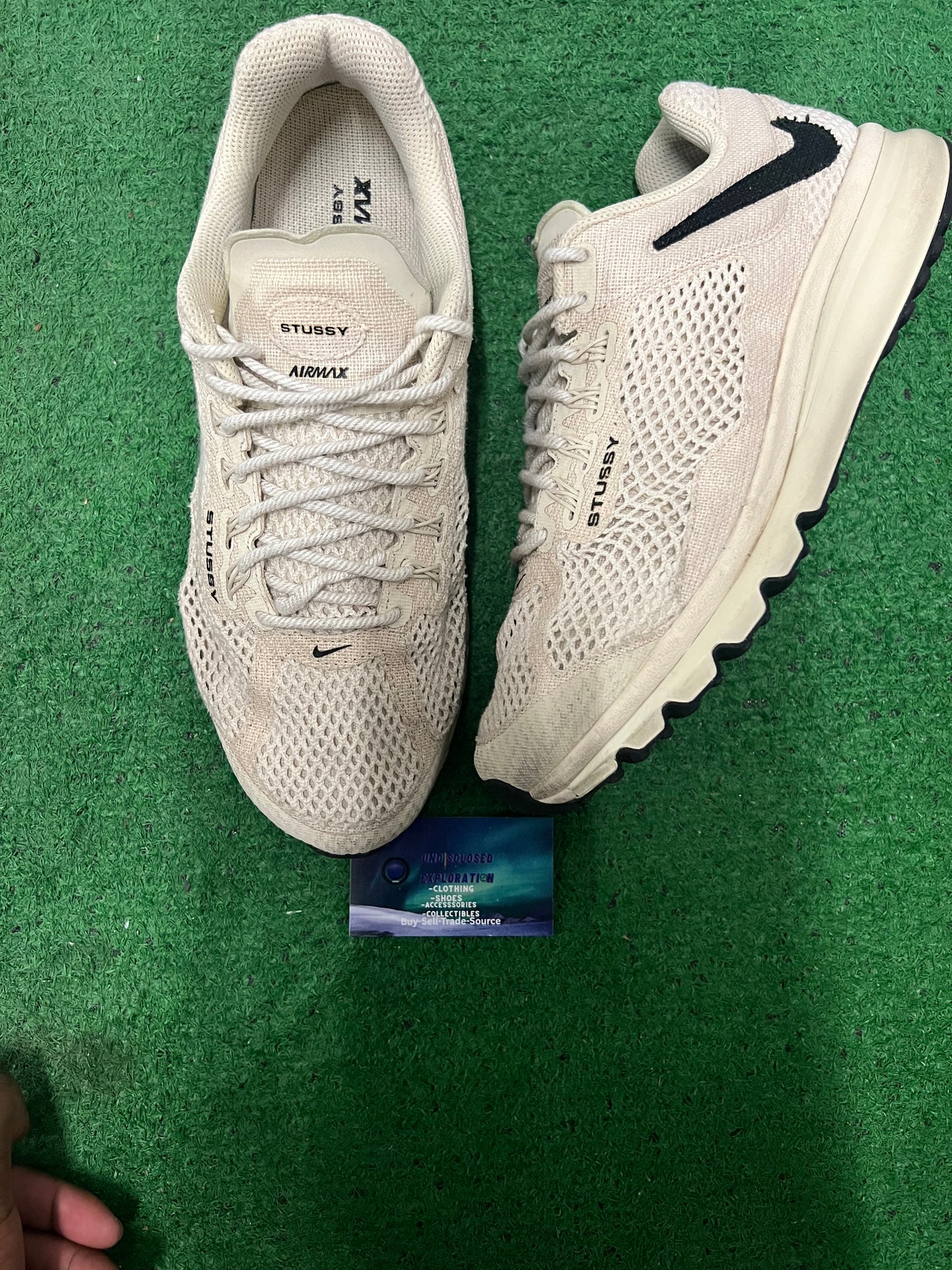 Nike X Stussy air max 2013 size 13men/14.5women