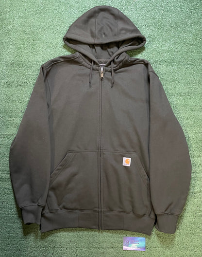 Carhartt grey rain defender hoodie