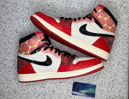Jordan 1 Spider Man Next Chapter 10 Men/11.5 Women “Preowned”